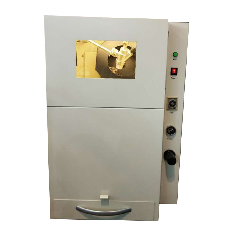 Dental automático fuerte máquina de chorro de arena soporte de diente de acero máquina de pulir equipo de reparación de dentaduras dental fuerte máquina de chorro de arena