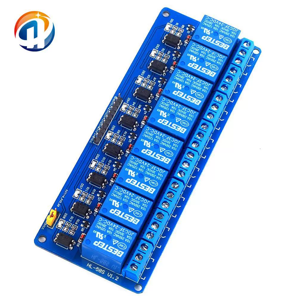 Relay, module, control panel, 24v