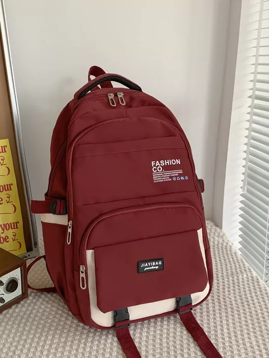 Fashionable ultra light capacious trend universal backpack for leisure for traveling, city style, Korean style