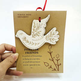 Dove envelope Christmas decorations斑鸠信封友谊圣诞装饰