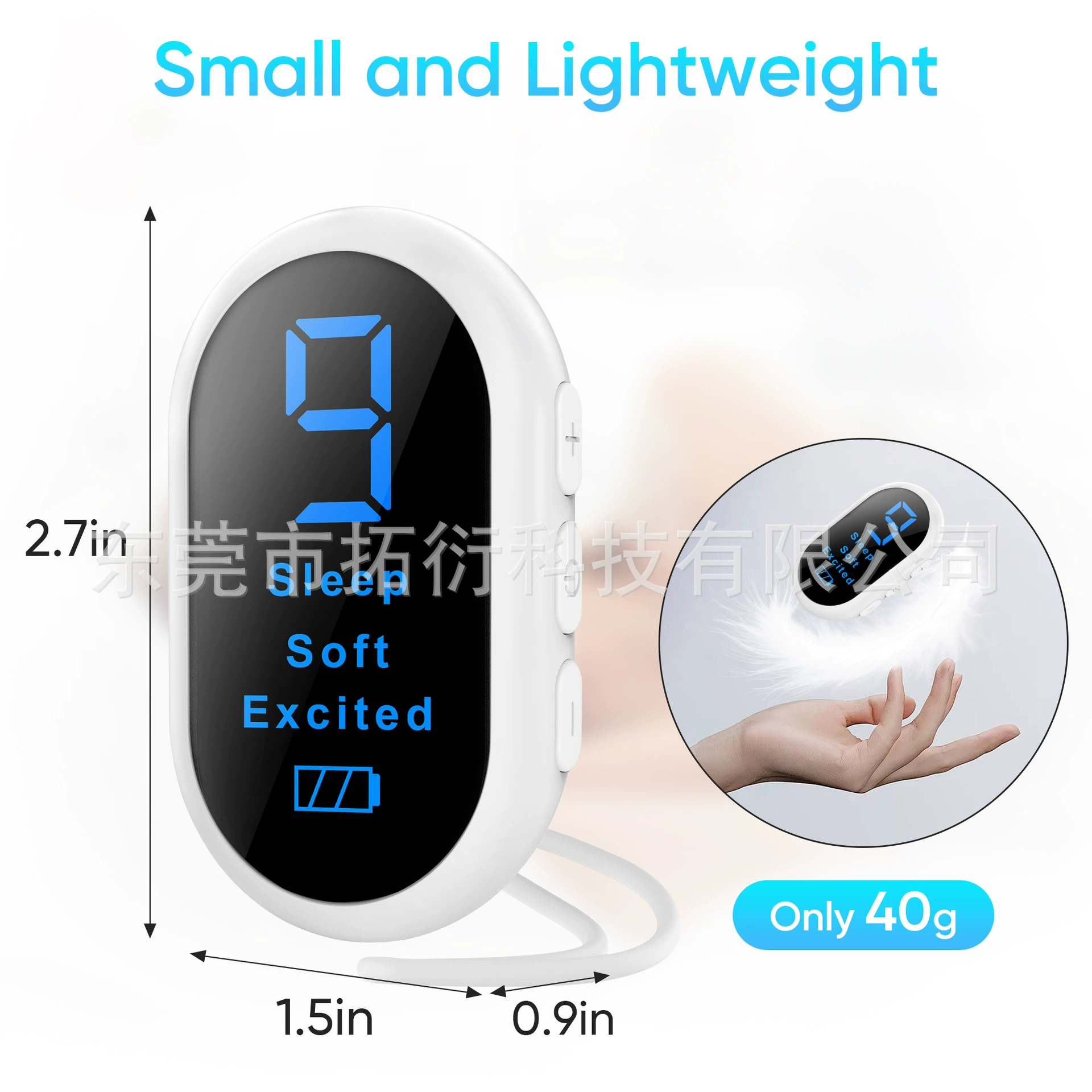 Трансграничная новинка в области устройств для сна, успокаивающее интеллектуальное портативное устройство для сна, устройство для снятия стресса с помощью импульсов, микротоковое устройство для снятия бессонницы.