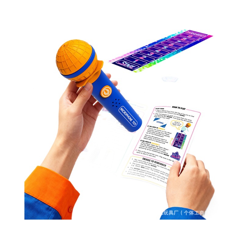 Juegos de canto transfronterizos Karaoke Juegos de mesa Lucky Egg ExciGrab The Mic