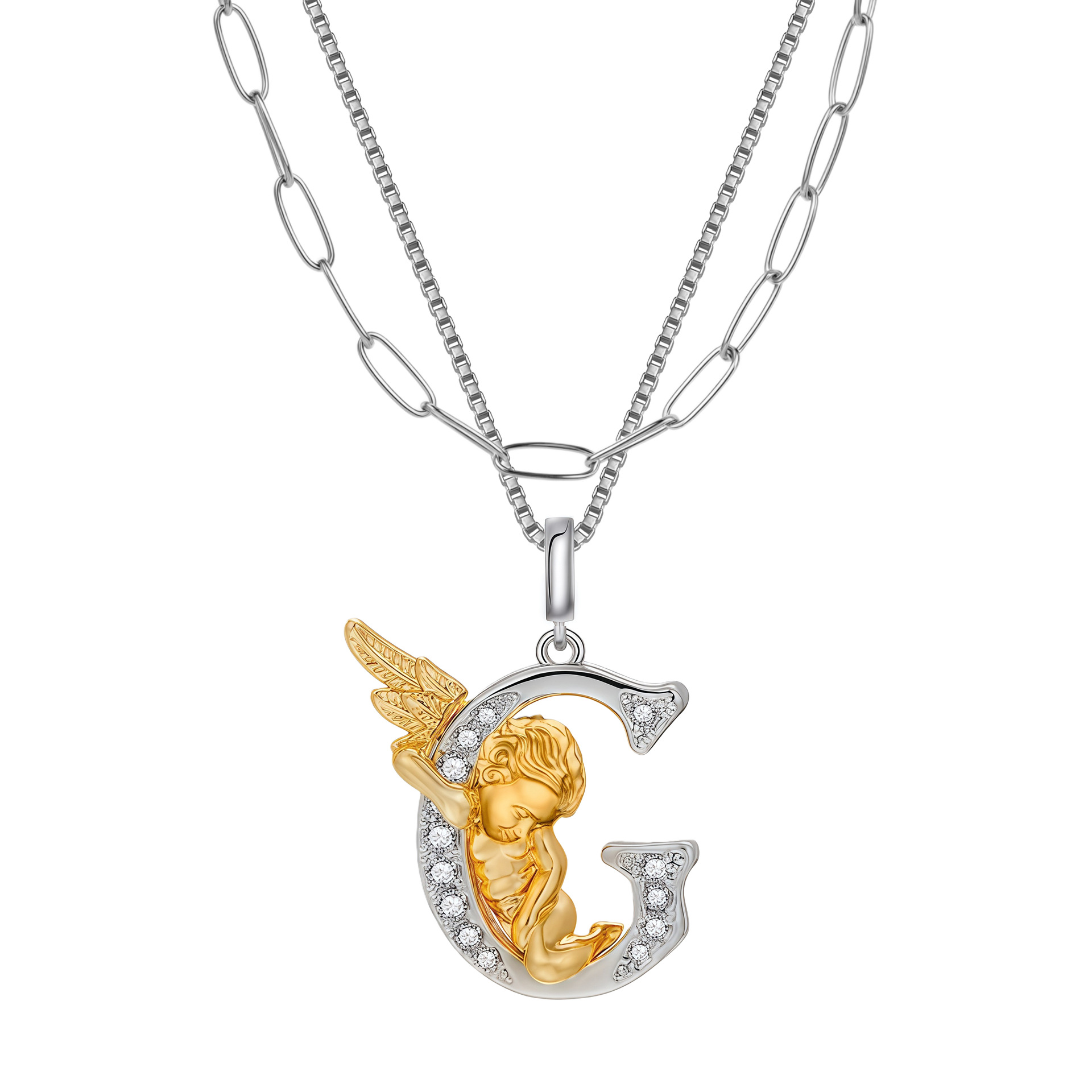 Colar de pérolas de luxo com fecho magnético para mulher_voghion.com