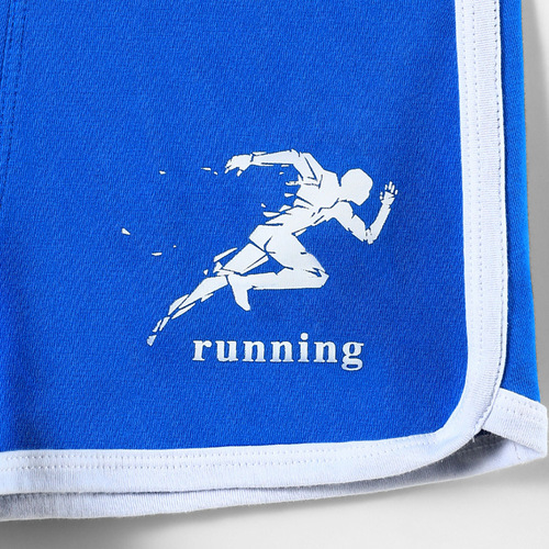 Men's pure cotton underwear, men's printed boxer briefs, summer thin, breathable and comfortable boys' youth sports boxer briefs