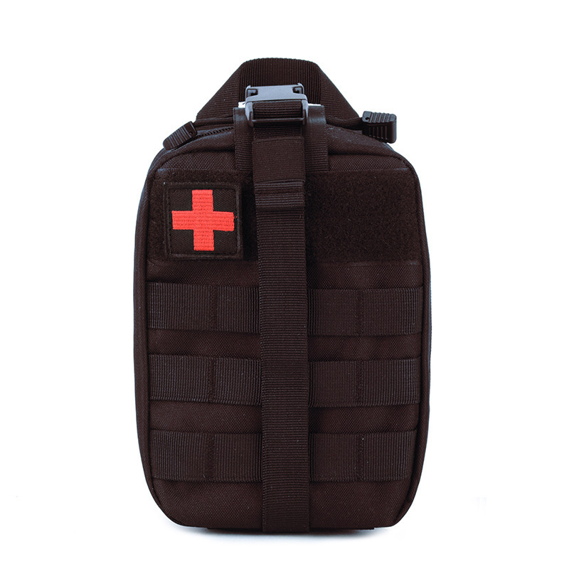 20*15 Bolsillo médico táctico al aire libre, deportes, montañismo, campo, botiquín de primeros auxilios multifuncional, tela Oxford, impermeable portátil