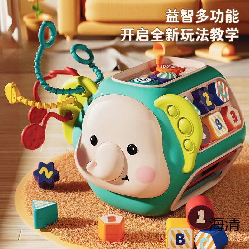 장난감 몇 달 이상 어린 아이들을위한 조기 교육 남녀  1 세 어린이 육면체