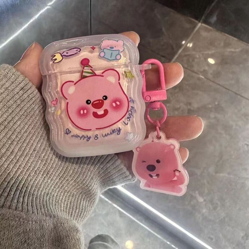 かわいい女の子の新しい高颜値は華強北リンゴ騒音2025男性無線bluetoothイヤホンアニメモデルを適用している|undefined