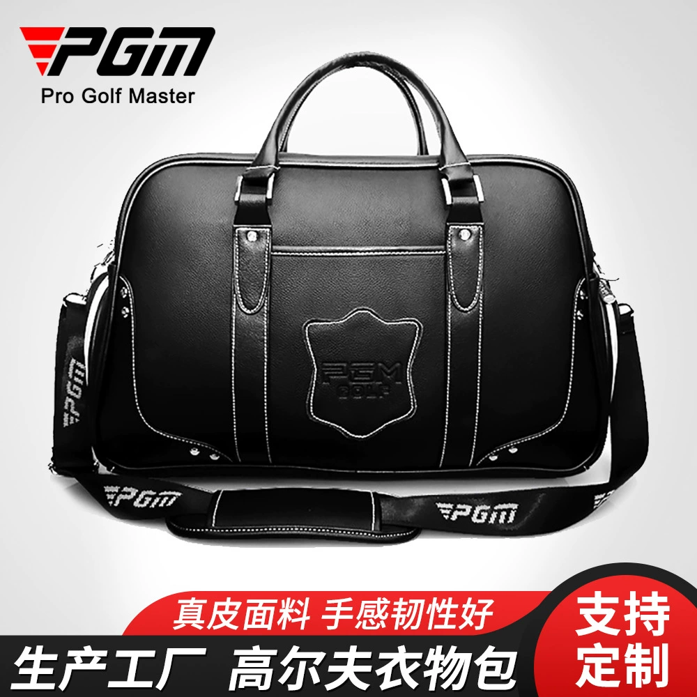 Сумка для гольфа из натуральной кожи PGM, Мужская Портативная сумка для мячей, встроенная сумка для обуви, сумка для гольфа, Заводской магазин