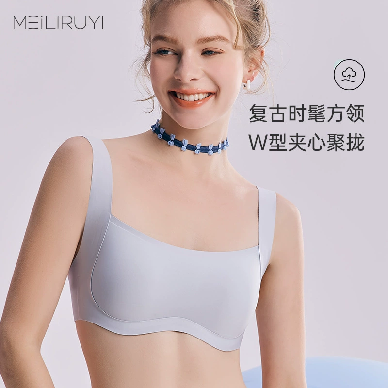 Straps, summer tube top, thin push up bra