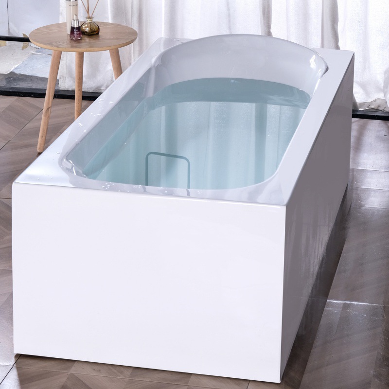 浴缸酒店賓館衛生間免安裝躺式亞克力成人浴盆獨立式家用廠家直銷