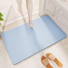 硅藻泥简约速干浴室地垫卫生间门口吸水防滑脚垫子洗手间厕所地毯
