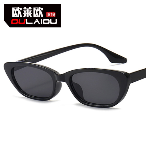 Ole Ole 5216 Small Frame Fashion Sunglasses 2024 New Model Black Sunglasses for Women Korean Version Retro Trendy Sunglasses