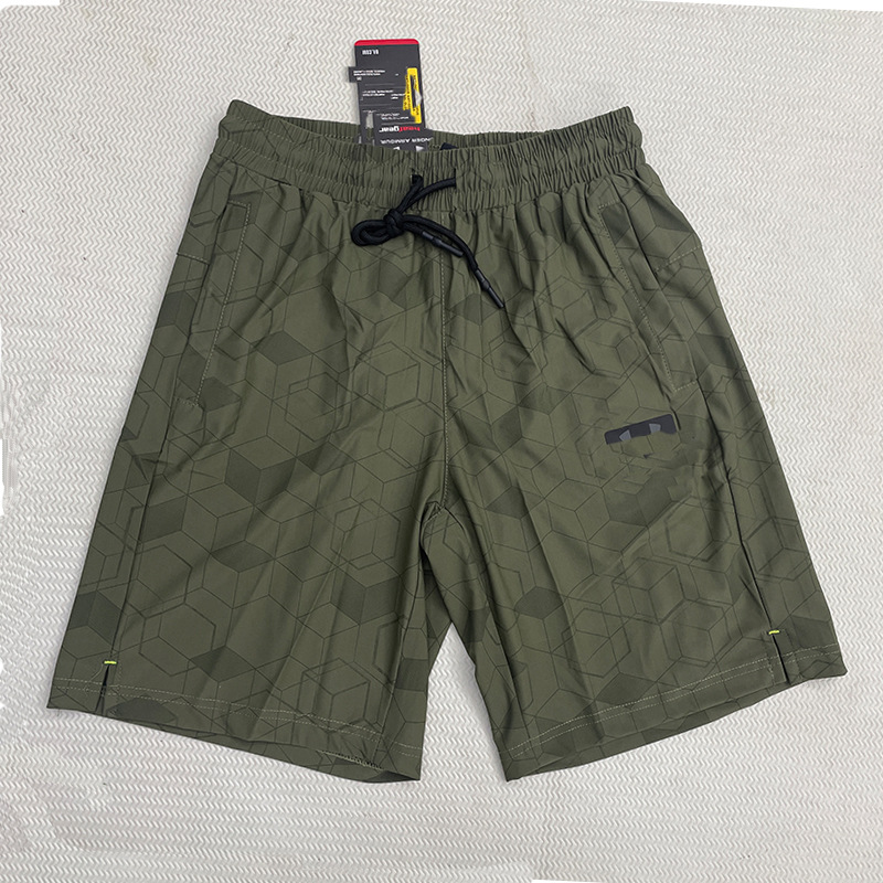 Fábrica de hombres para correr pantalones cortos de hielo rápido secado maratón de verano delgado entrenamiento de acondicionamiento físico pantalones casa al por mayor