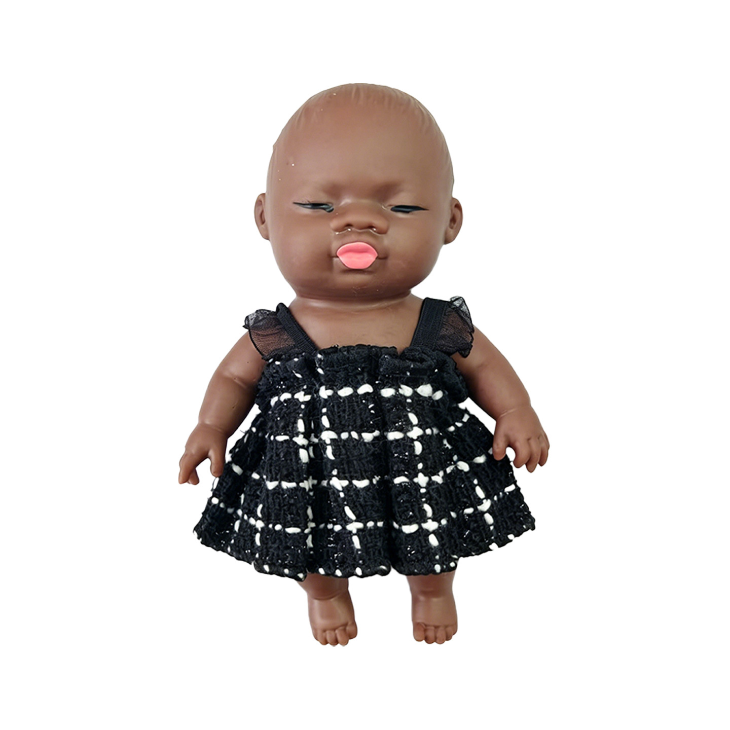 Juguetes de descompresión genuinos TPR pegamento suave para vestir muñecas muñecas de arena lindas mini muñecas