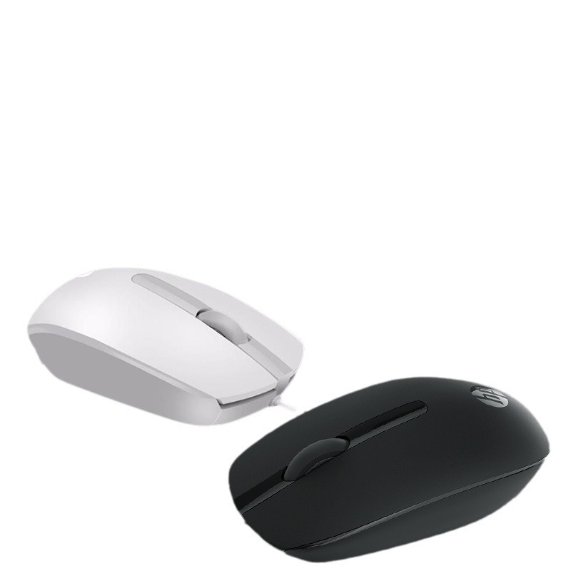 HP M10 有線マウス ビジネス オフィス クラシック対称オーディオ有線 USB インターフェイス プラグ アンド プレイ マウス|undefined