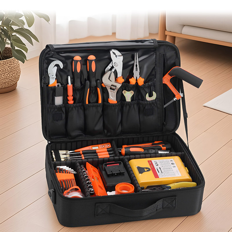 Tool Bag, Fishing Gear Bag, Multi-Functional Repair Canvas, Electrician's Special Wear-Resistant Installation Portable Thickened Tool Bag for Men