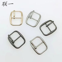 Wholesale metal H-letter buckle zinc alloy adjustable strap buckle small leather strap buckle shoe buckle metal needle buckle