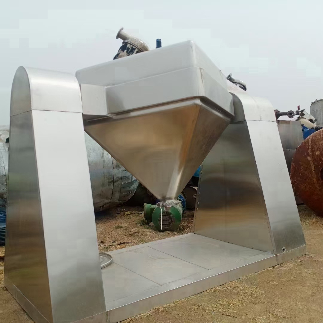 出售 回收不锈钢方锥混合机 化工食品制药混料机 方锥型混合机