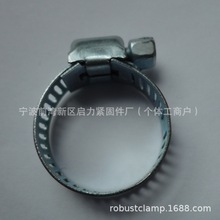 卡箍铁镀锌7/8inch 13-23mm台湾式抱箍工厂廉价型抱箍喉扣浙江