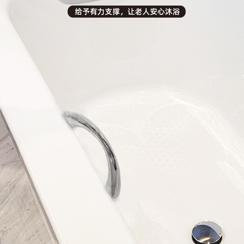 源头工厂批发304实心不锈钢防水防锈防滑助力安全浴缸扶手拉手