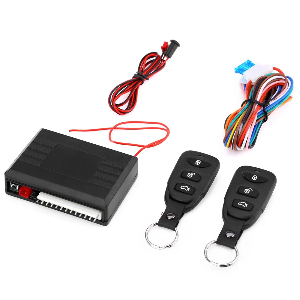 Universal Car Remote Keyless Central Locking Kit, Central Door Lock, Car Alarm Accessories, Available for Dropshipping