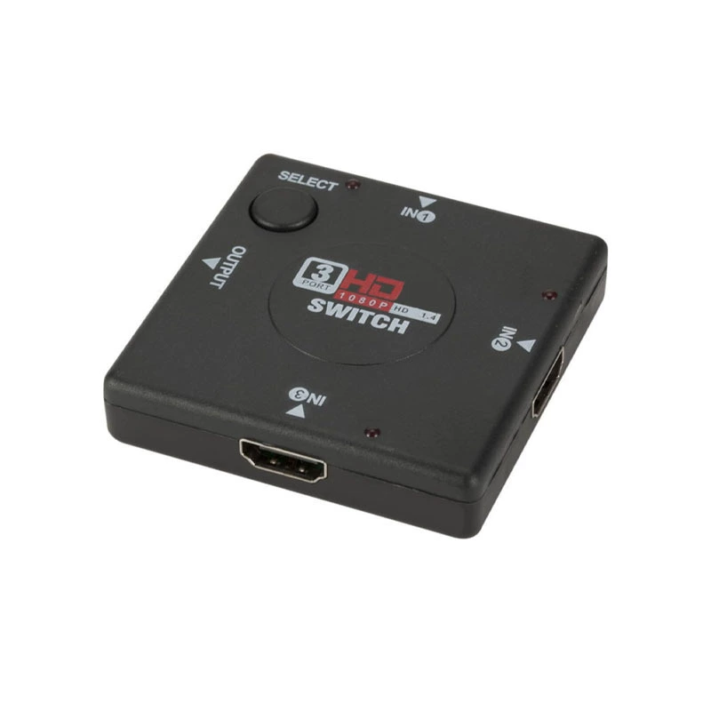 HDTV тройной разъем один хвост 4K переключатель hdmi три в одном выходе дисплей компьютер высокий дефицит