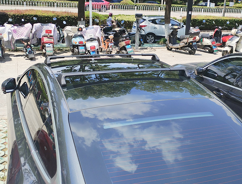 Panoramic Sunroof Glass Top Dedicated Roof Rack Cross Bars SUV Modification