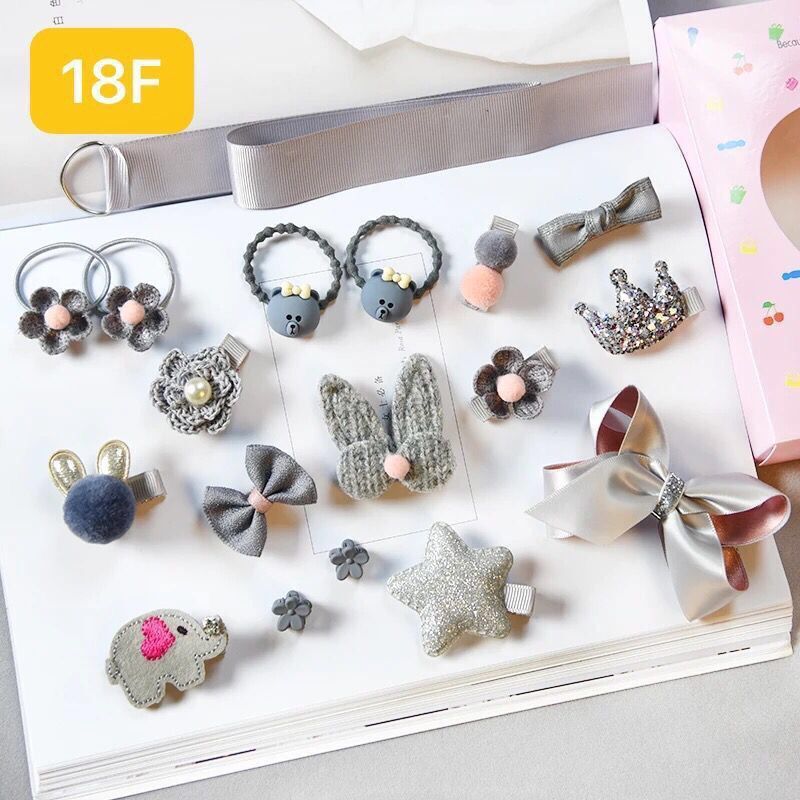 Kid's Cute Rabbit Flower Bow Knot Cloth Sequins Hair Clip Hair Tie display picture 10