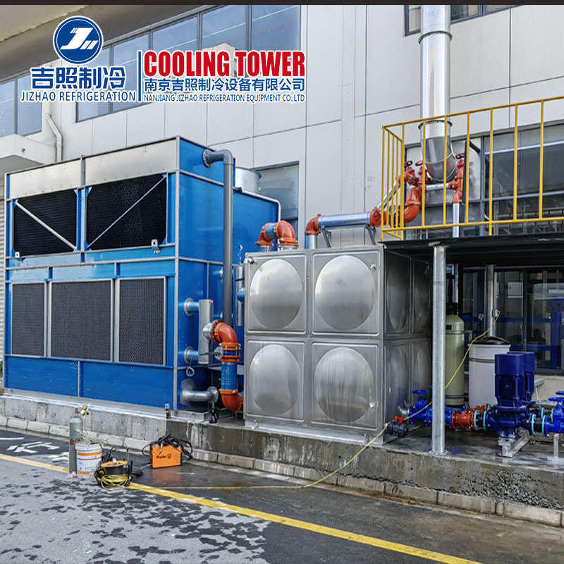 不锈钢冷却塔闭式盘管冷却水塔配套中央空调中频炉反应釜用设备