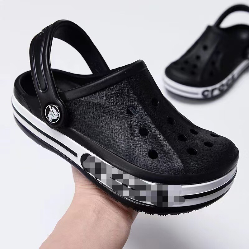 2025 Classic Eva Croc Shoes Women's Summer Outerwear Two-Wear Lazy Shoes Non-Slip Lightweight Wear-Resistant Couple Beach Shoes