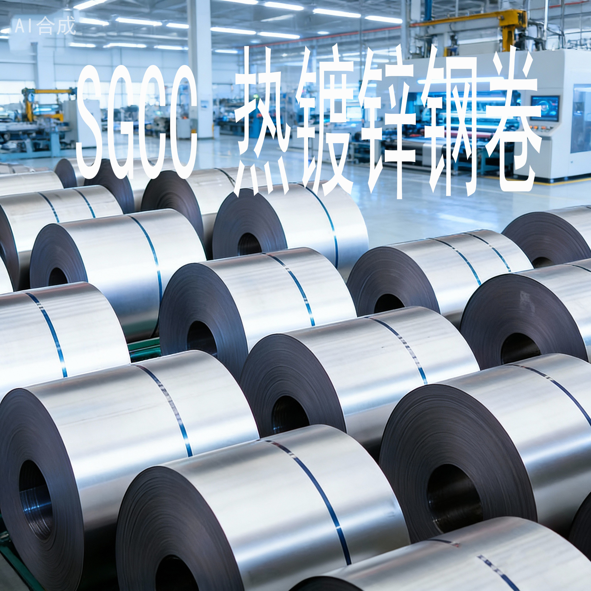 供应国产SGCC无花无油低锌层热镀锌薄板钢卷按需剪切分条物流配送