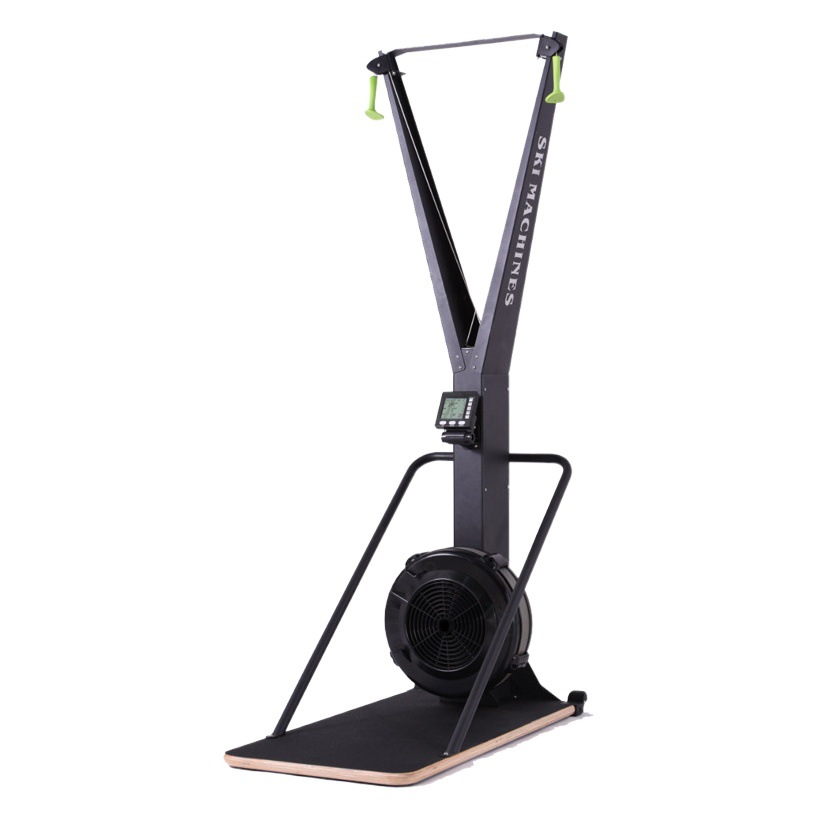 Máquina de esquí de resistencia al viento, máquina de remo de aire, equipo de fitness comercial