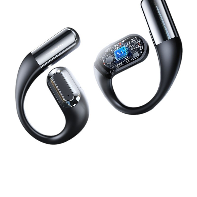 OWS-CT12無線bluetoothイヤホン2025新型耳に入らない耳かけ式空気伝導オープン運動騒音低減