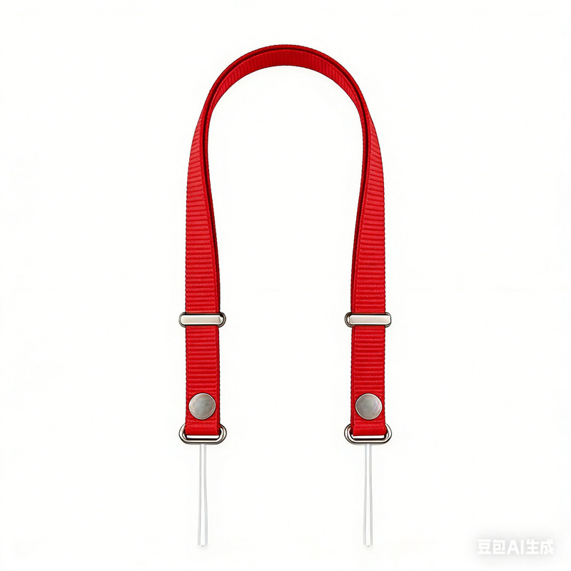Apple Red Short Hand Strap Suitable for 17 Pro Max Air Woven Lanyard Nylon New Year Limited Edition