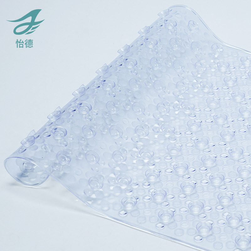 Yide Venta al por mayor Alfombrilla de baño de PVC Alfombrilla antideslizante para baño Fabricantes de alfombrillas antideslizantes para baño de ducha de hotel transfronterizo