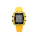 Bright yellow electronic watch