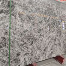 天然石材雪 山银狐大理石板材 餐桌台面板窗台石大理石背景墙加工