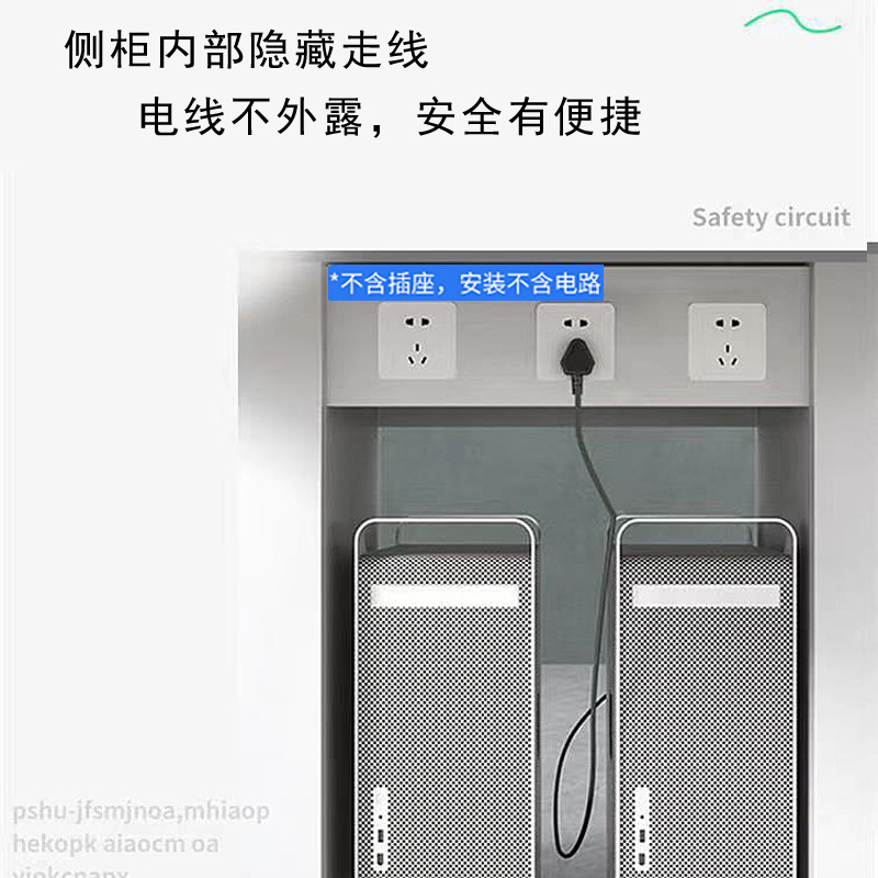 Simple staff desk six-seat employee computer table conference table office desk and chair combination office furniture