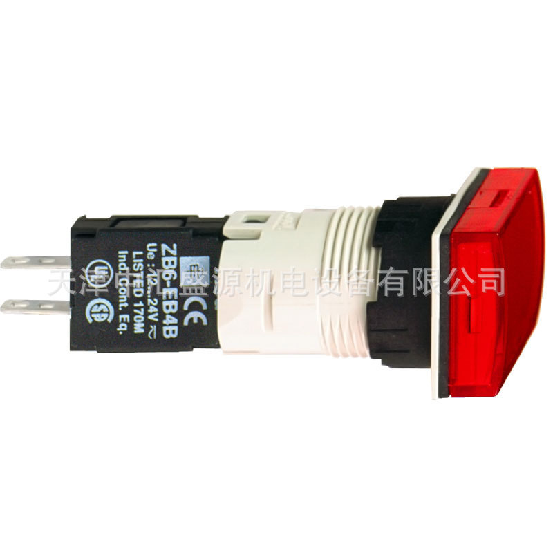 XB6DV4BB红色24VAC/DC指示灯16mm圆形指示灯XB6DV4BB