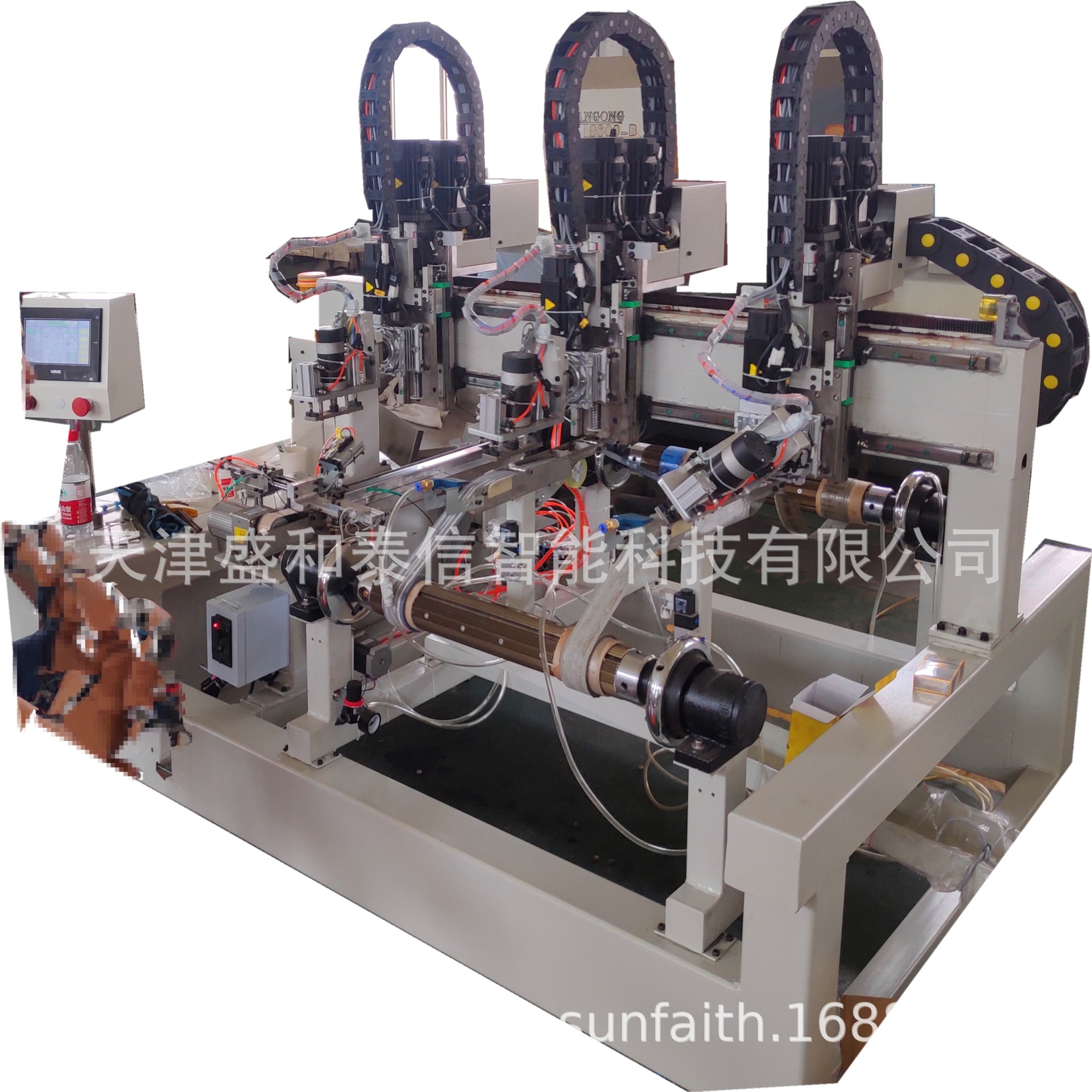 北京天津河北非标设备检测设备包装机鱼线轴自动套袋机袋子封口机