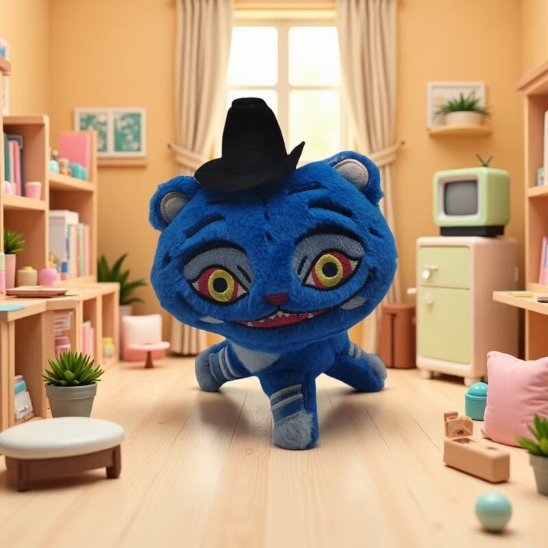 新品kpop demon hunters plush K-POP猎魔女团老虎毛绒玩偶公仔|undefined