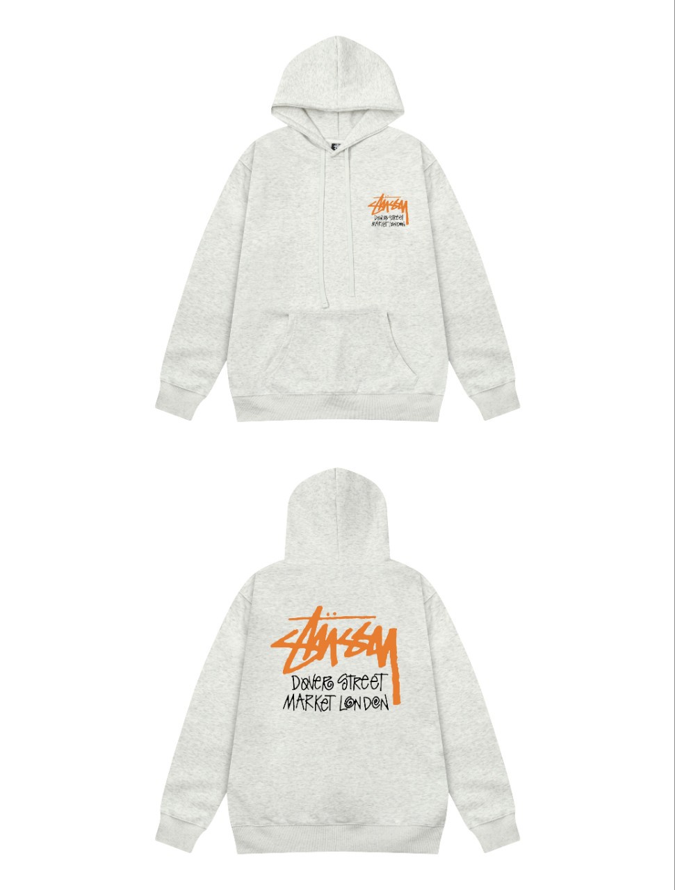 오렌지 로고 라이트 그레이