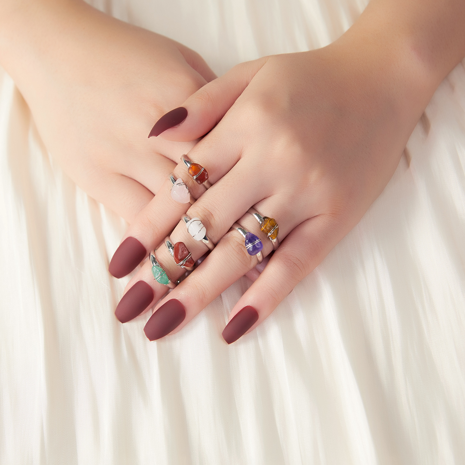 Fashion Geometric Copper Plating Open Ring 1 Piece