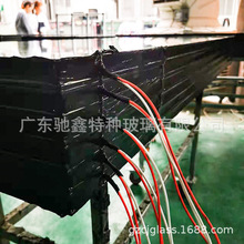 厂家直销电加热除雾玻璃 双钢中空除雾发热玻璃 冷库保温墙玻璃