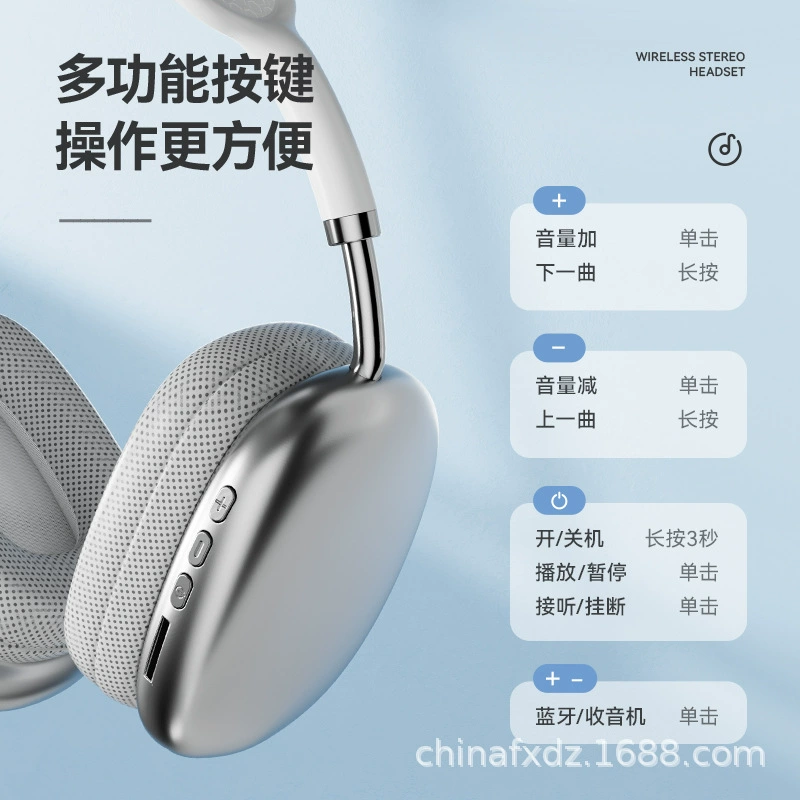 Беспроводная Bluetooth-гарнитура P9airmax с длинным радиусом действия, подходит для мобильных телефонов Apple и Android