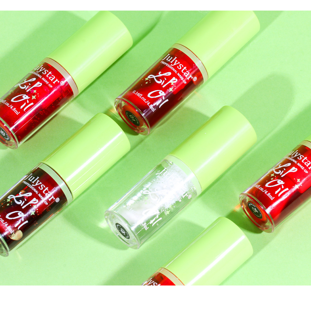 Wunderschönes Make-up, langanhaltende Feuchtigkeit, transparentes Wasserglanzöl, feuchtigkeitsspendende und fruchtige Lippen, spiegelförmig_voghion.com