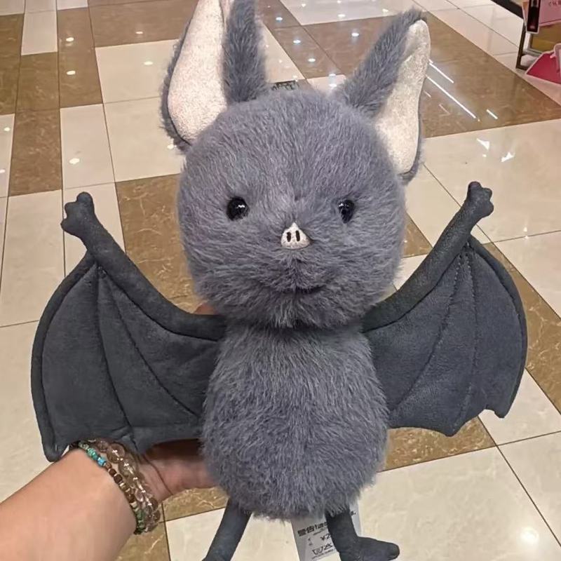 新品jellycat万圣节蝙蝠猪车载玩偶趣味毛绒玩具倒挂创意公仔礼物|undefined