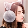 Cute keep warm earmuffs for elementary school students, headphones, ear protection, Korean style