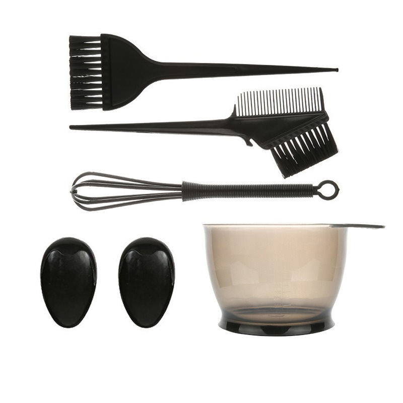 Popular Hair Dyeing Set, Hair Salon Oil Care 6-Piece Set, Salon Hair Dyeing 6-Piece Set, Simple Hair Dyeing Tool Set