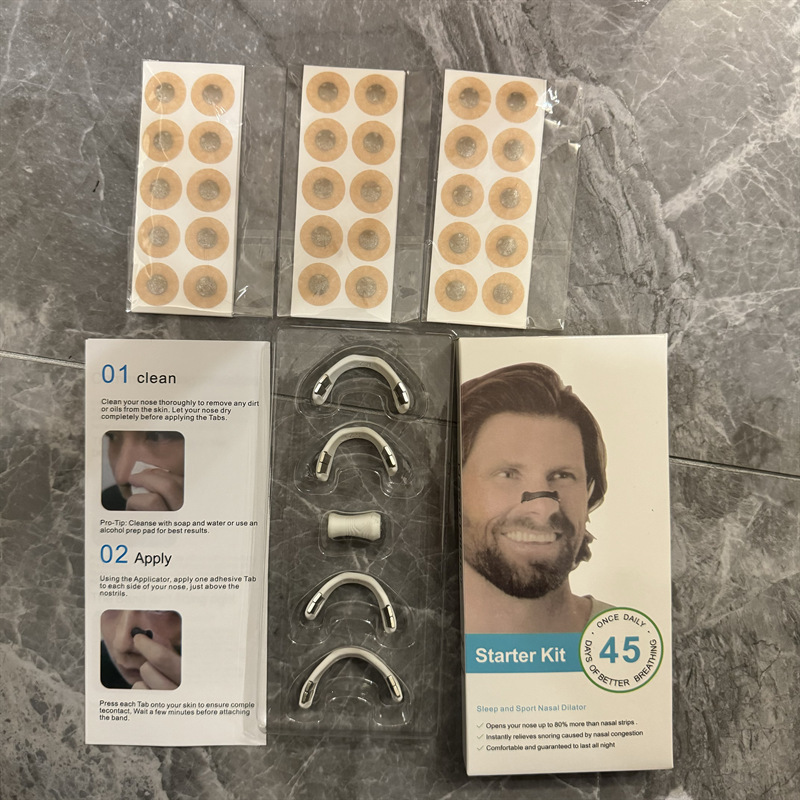 新型クロスボーダー鼻呼吸拡張器c 6ナサールbreathing dilatorsスターターKit|undefined